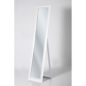 Bílé volně stojící zrcadlo Kare Design Modern Living, výška 170 cm