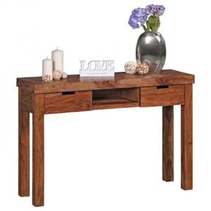 Konzolový stolek z masivního palisandrového dřeva Skyport Isadora