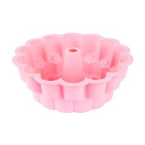 Růžová silikonová forma na bábovku Tantitoni It´s a cake, ⌀ 26 cm