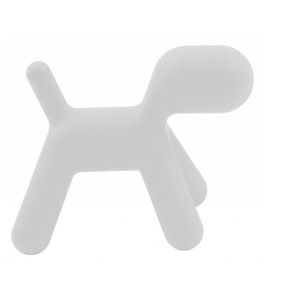 Bílá stolička Magis Puppy, délka 70 cm