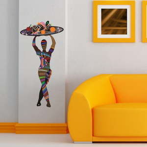 Dekorativní nálepka na stěnu Colorfull Women