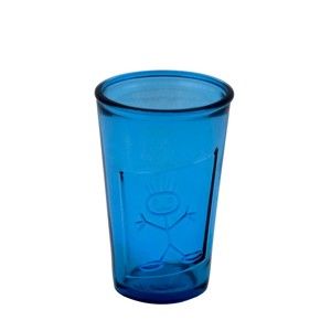Modrá sklenice Ego Dekor Zeus, 300 ml