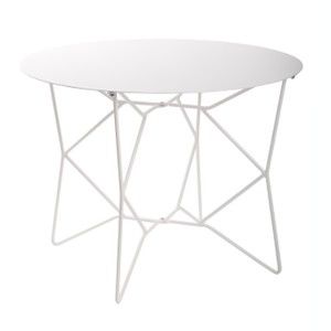 Bílý kovový stolek Zuiver Webframe