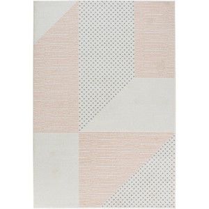 Krémovo-růžový koberec Mint Rugs Madison, 80 x 150 cm