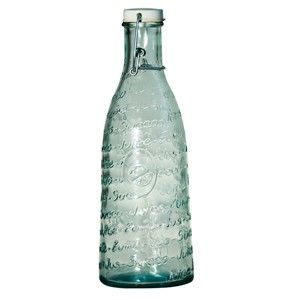 Lahev z recyklovaného skla na šťávu Ego Dekor Mediterraneo, 1000 ml