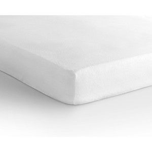 Bílé elastické prostěradlo Sleeptime Molton, 120/140 x 200/220 cm