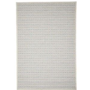 Světle šedý vysoce odolný koberec Webtappeti Stuoia, 135 x 190 cm