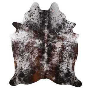 Pravá hovězí kůže Arctic Fur Salt and Pepper, 206 x 188 cm