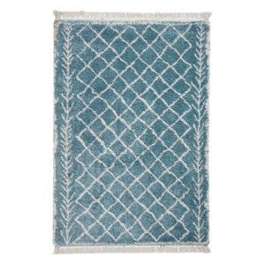 Modrý koberec Think Rugs Boho Lento Blue, 120 x 170 cm