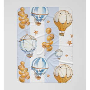 Dětská deka OYO Kids Air Balloon Adventures, 120 x 160 cm