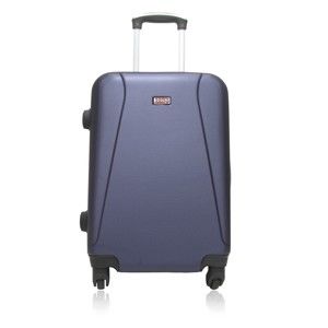 Modrý cestovní kufr na kolečkách Hero Lanzarote, 36 l