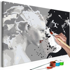 DIY set na tvorbu vlastního obrazu na plátně Artgeist Faces, 60 x 40 cm