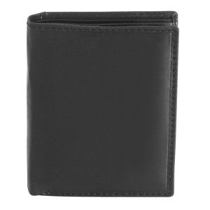 Černá kožená peněženka Friedrich Lederwaren Caara