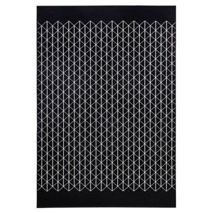 Černý koberec Zala Living Twist, 200 x 290 cm