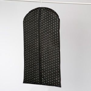 Černý závěsný obal na šaty Compactor Garment, délka 100 cm