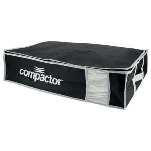 Černý úložný box Compactor Aspilito
