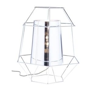 Stolní lampa ve stříbrné barvě Kare Design Ware