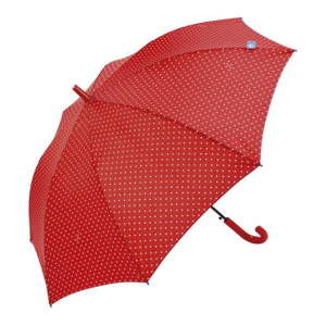 Dětský červený holový deštník pro děti Ambiance Dots, ⌀ 108 cm