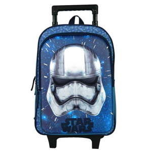 Modrý školní batoh s kolečky Bagtrotter Star Wars