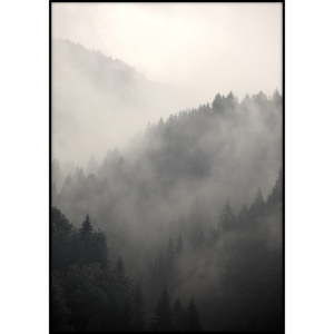 Plakát Imagioo Foggy Forest, 40 x 30 cm