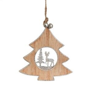 Závěsná vánoční dekorace ve tvaru stromku Sass & Belle