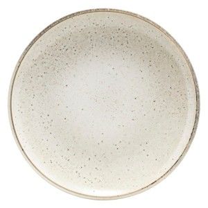 Béžový talíř z kameniny House Doctor, ø 27 cm