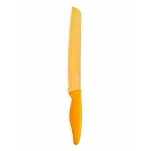 Oranžový nůž na pečivo The Mia, délka 20 cm