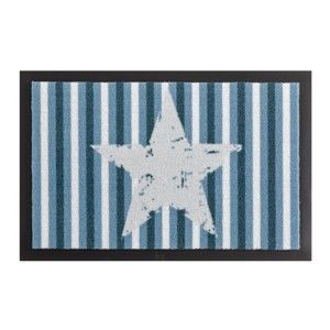 Rohožka Hanse Home Star Stripes Blue, 40 x 60 cm