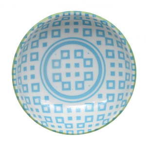 Světle modrá miska Tokyo Design Studio Geo Eclectic, ⌀ 9,5 cm