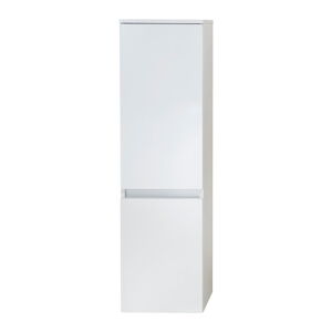 Bílá závěsná koupelnová skříňka 35x125 cm Set 360 - Pelipal