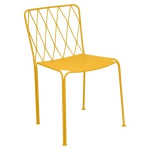 Žlutá zahradní židle Fermob Kintbury