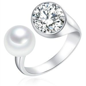 Perlový prsten Pearls Of London South Sea, vel. 56