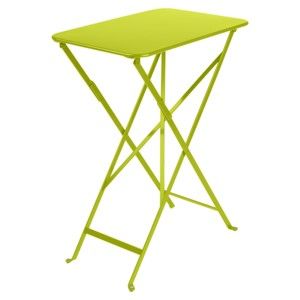 Světle zelený zahradní stolek Fermob Bistro, 37 x 57 cm