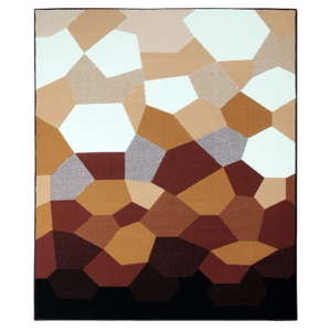 Hnědý koberec Hanse Home Prime Pile Abstract, 160 x 230 cm