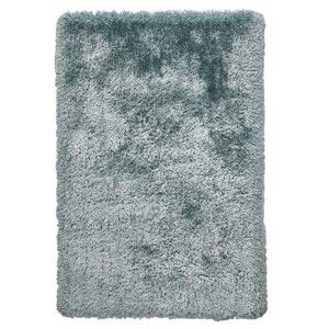 Modrý ručně tuftovaný koberec Think Rugs Montana Puro Aqua Blue, 60 x 120 cm