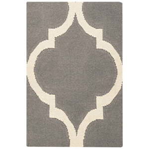 Vlněný koberec Bakero Caroline Grey, 60 x 90 cm