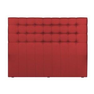 Červené čelo postele Windsor & Co Sofas Deimos, 140 x 120 cm