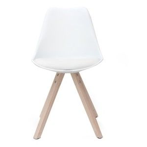 Bílá židle LABEL51 Milan