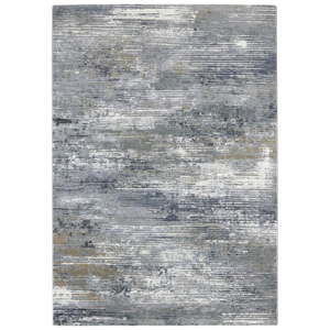 Šedo-modrý koberec Elle Decor Arty Trappes, 80 x 150 cm