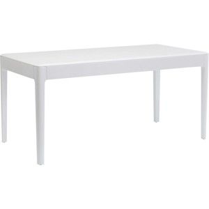 Bílý jídelní stůl Kare Design Brooklyn, 160 x 80 cm