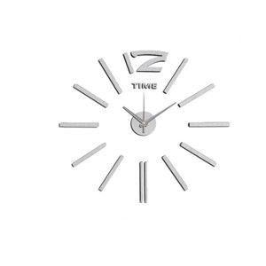Nástěnné nalepovací hodiny Mauro Ferretti Time, ⌀ 60 cm