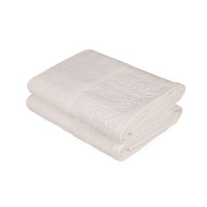 Sada 2 ručníků z čisté bavlny Lisa, 50 x 90 cm