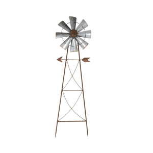 Dekorativní zahradní zápich Clayre & Eef Windmill