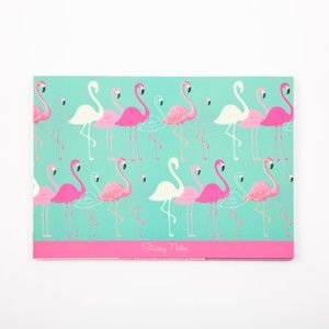 Sada lepíků GO Stationery Flamingo