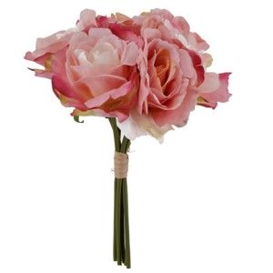 Dekorativní květina Moycor Rose, délka 29 cm