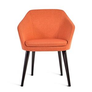 Oranžová židle Charlie Pommier S
