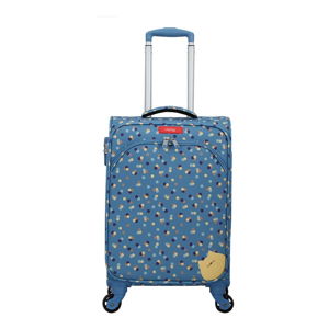 Modré zavazadlo na 4 kolečkách Lollipops Rubby