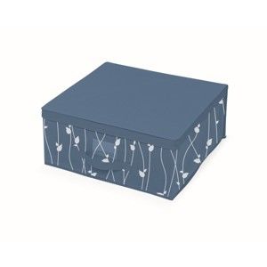 Modrý úložný box Cosatto Leaves, šířka 45 cm