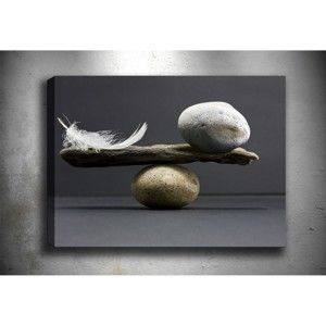 Obraz Tablo Center Stone Equilibrium, 60 x 40 cm