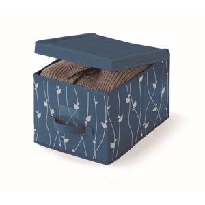 Modrý úložný box Cosatto Leaves, šířka 30 cm